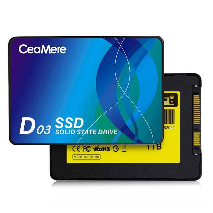 SSD اینترنال CeaMere مدل D03 ظرفیت 128 گیگابایت