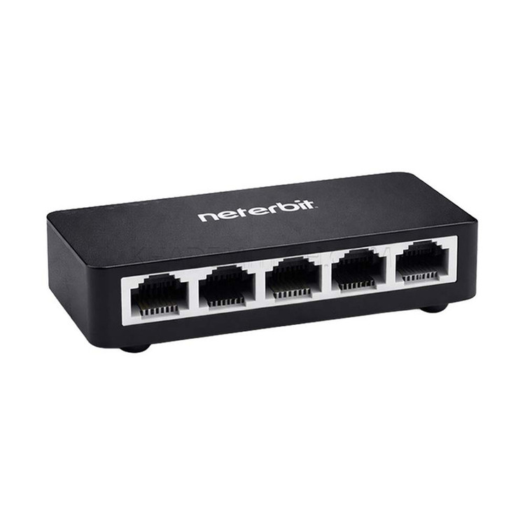 سوئیچ 5 پورت نتربیت مدل NETERBIT NES-1005E-C